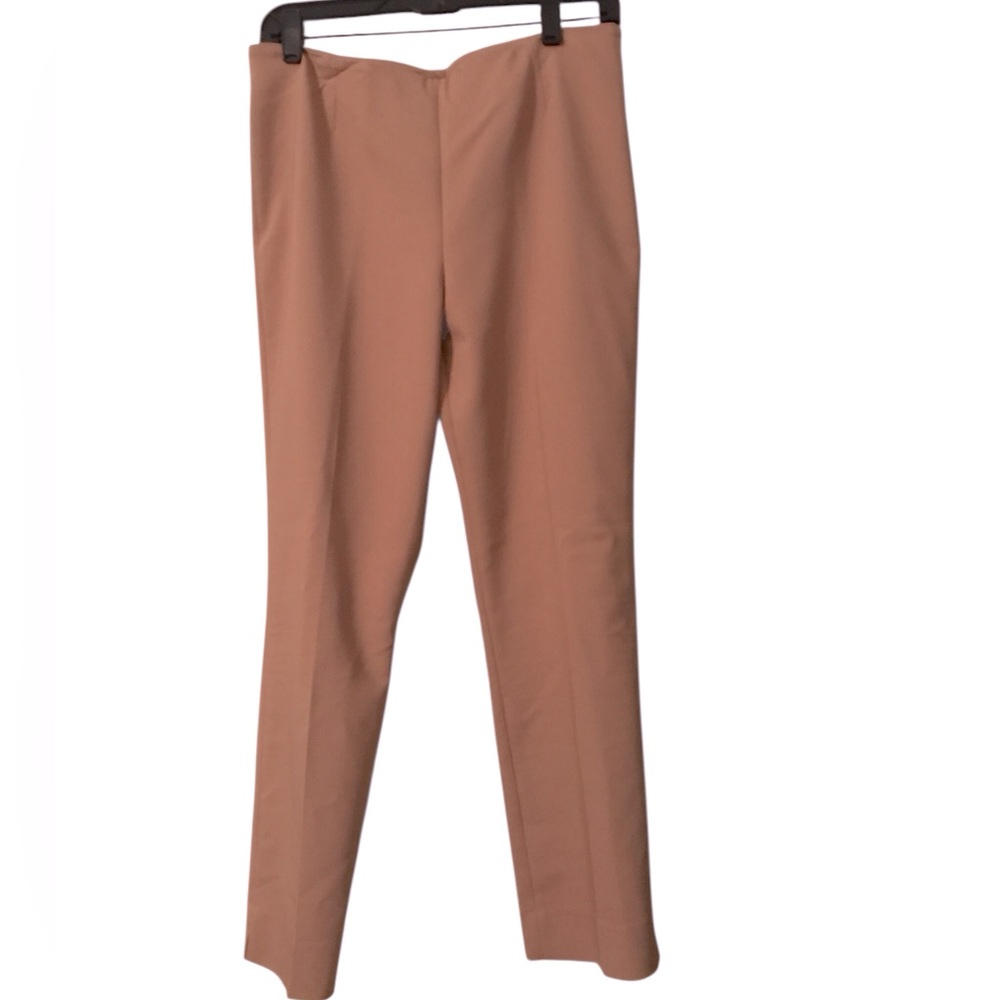 Tan side zipped pants